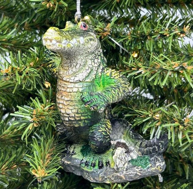 Fun Gator Ornaments (2 variations)