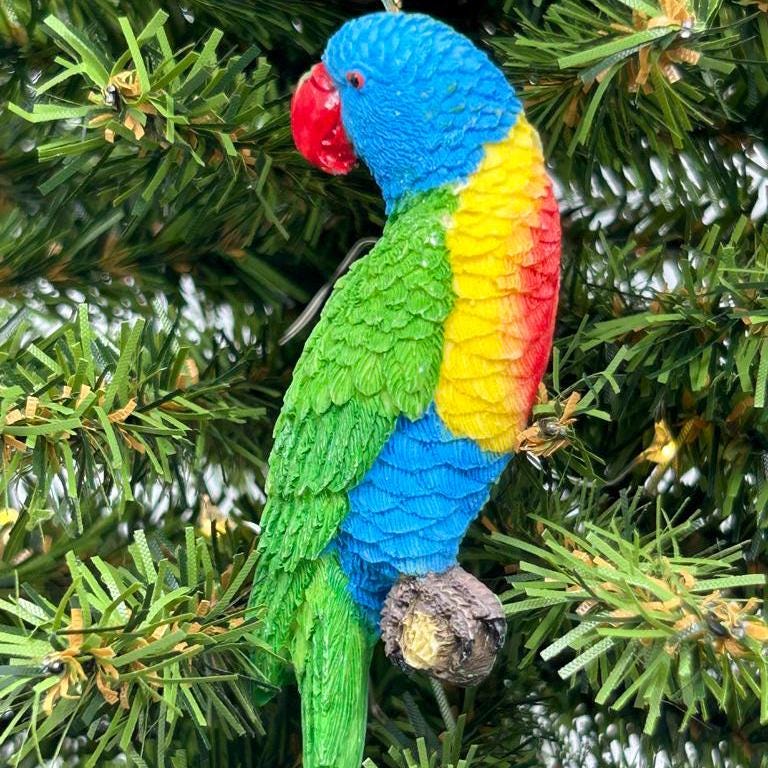 Colorful Parrot Ornament