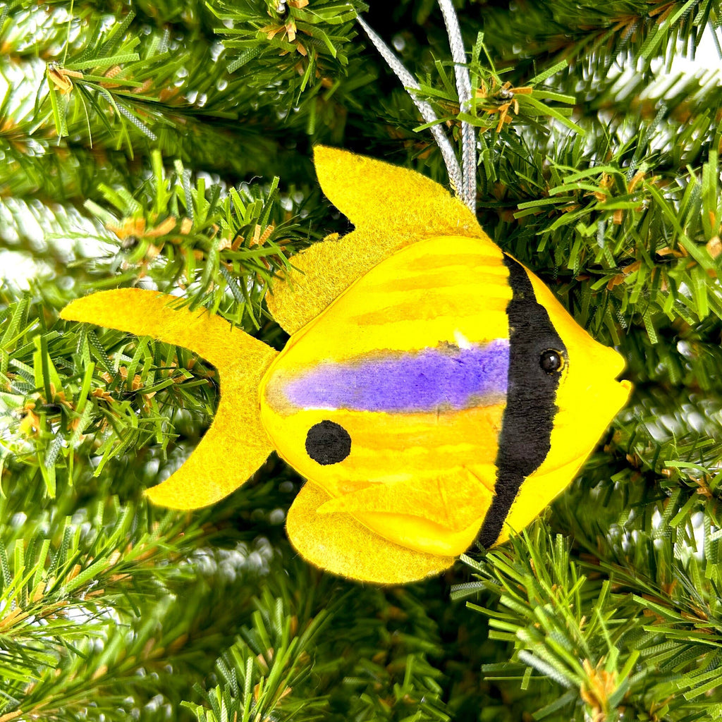 Colorful Fish Ornaments (Set of 6 Varied)