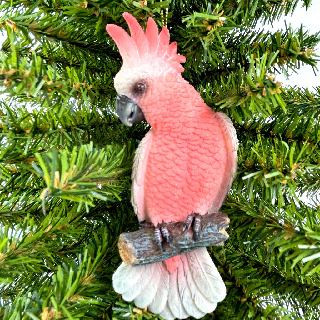 Pink Cockatoo Ornament
