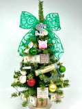 Bank / Banker Themed 18" Christmas Tree