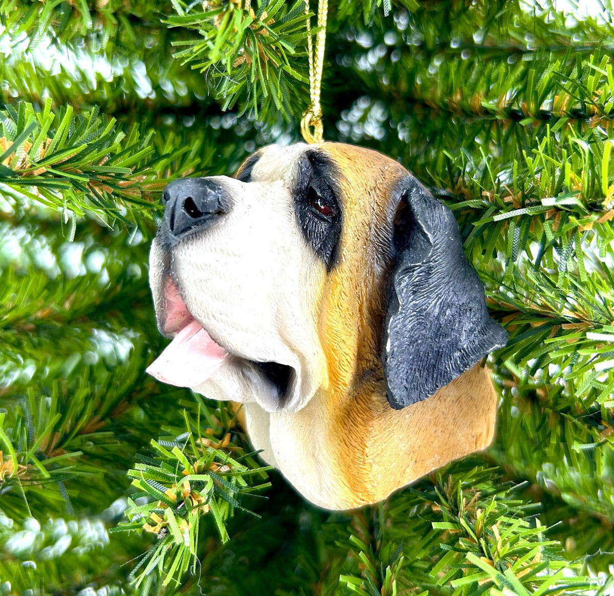 Saint Bernard Ornament / St. Bernard Dog Ornament