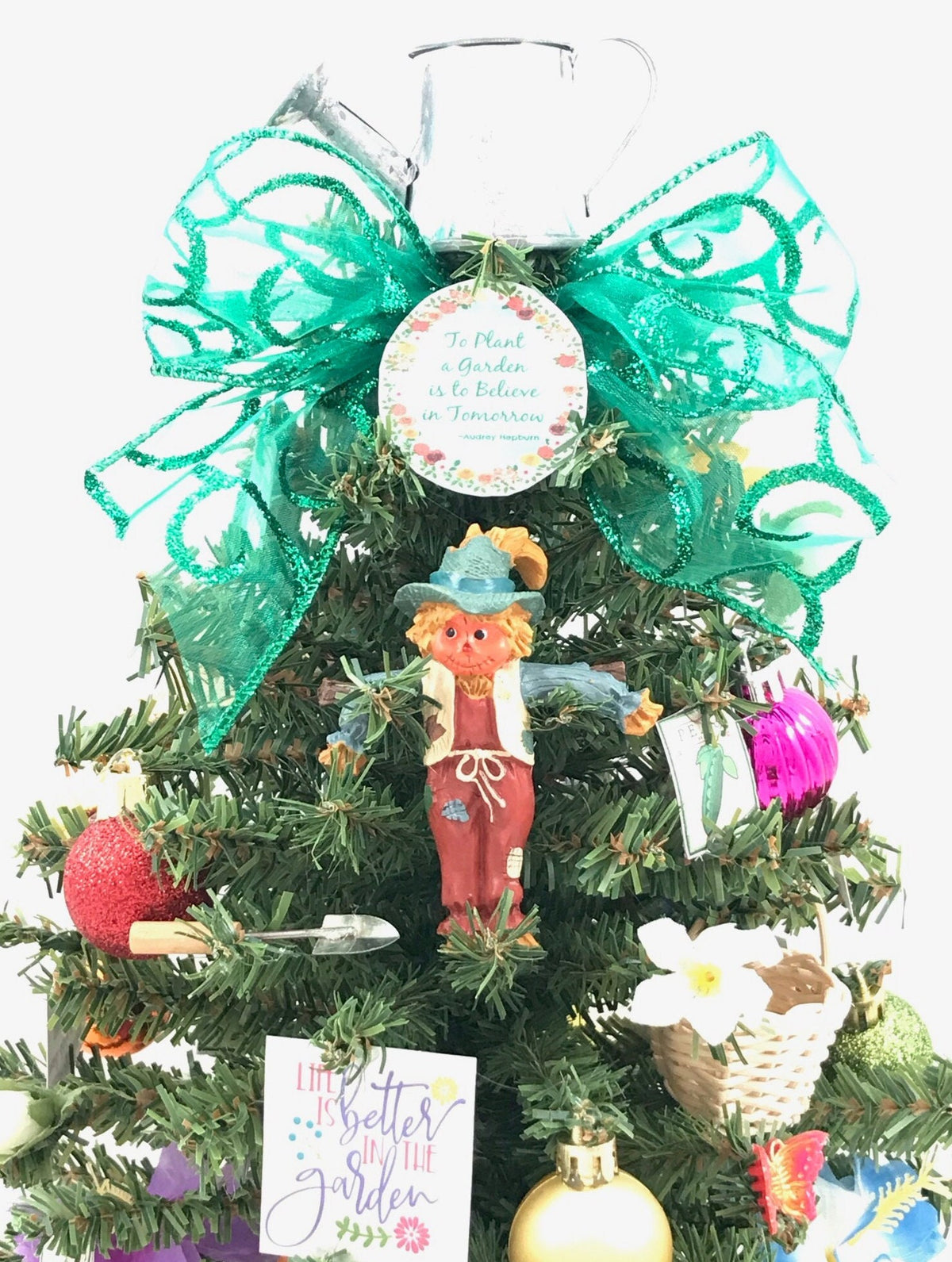 Gardening / Gardener Themed 18" Christmas Tree