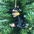 Witch on Broom Ornament