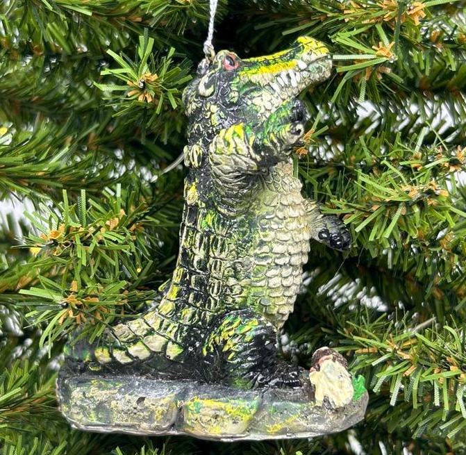 Fun Gator Ornaments (2 variations)