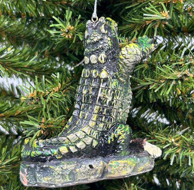 Fun Gator Ornaments (2 variations)