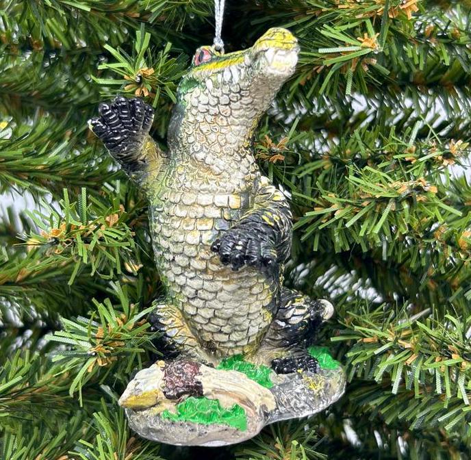 Fun Gator Ornaments (2 variations)