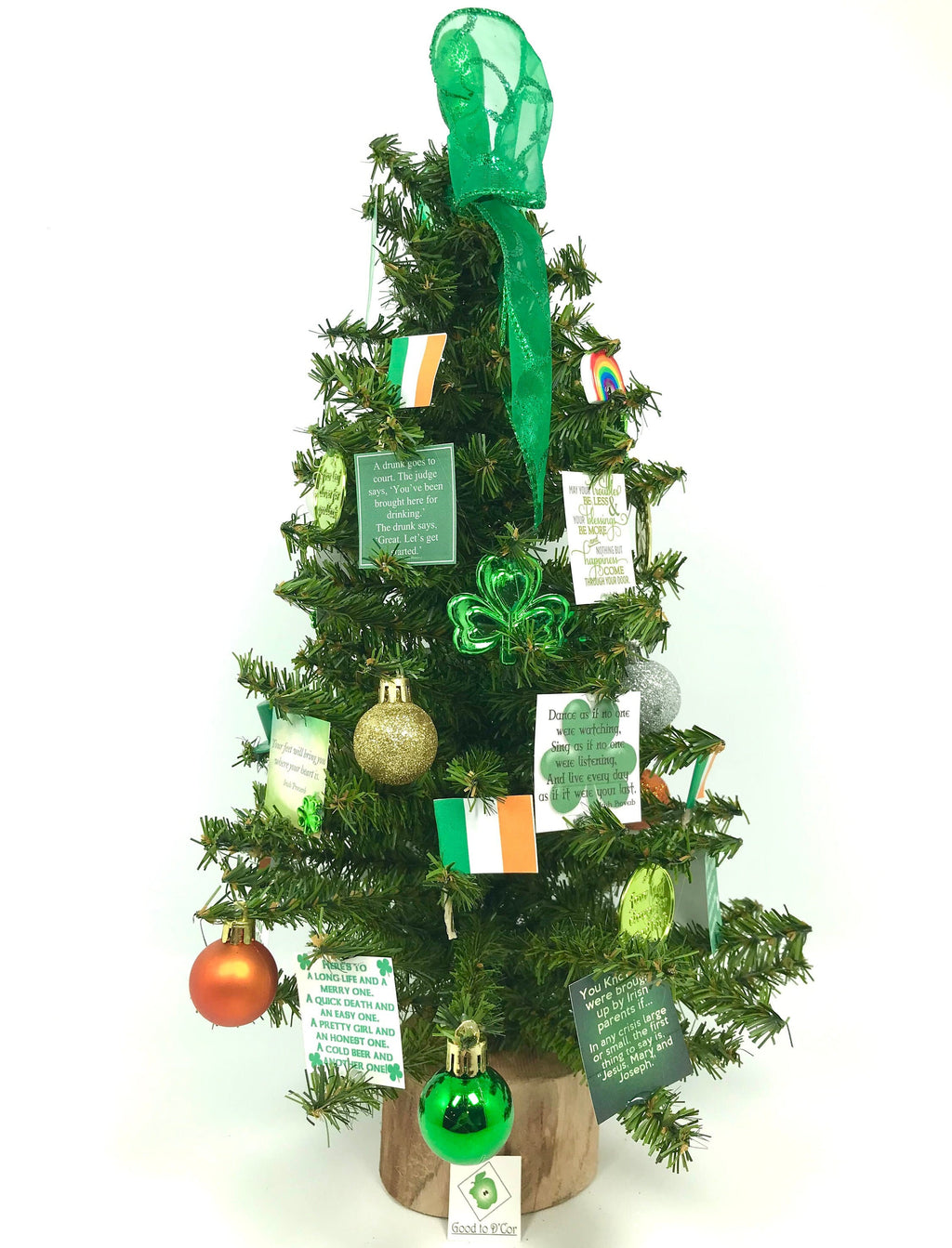Ireland / Irish Themed 18" Christmas Tree