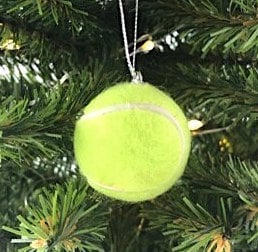 Miniature Tennis Ball Ornament