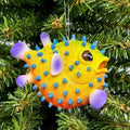 Fun Puffer Fish Ornaments (2 color variations)