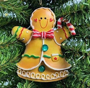 Gingerbread Cookie Ornaments (4 Styles)