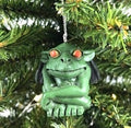 Mini Green Gargoyle Ornament