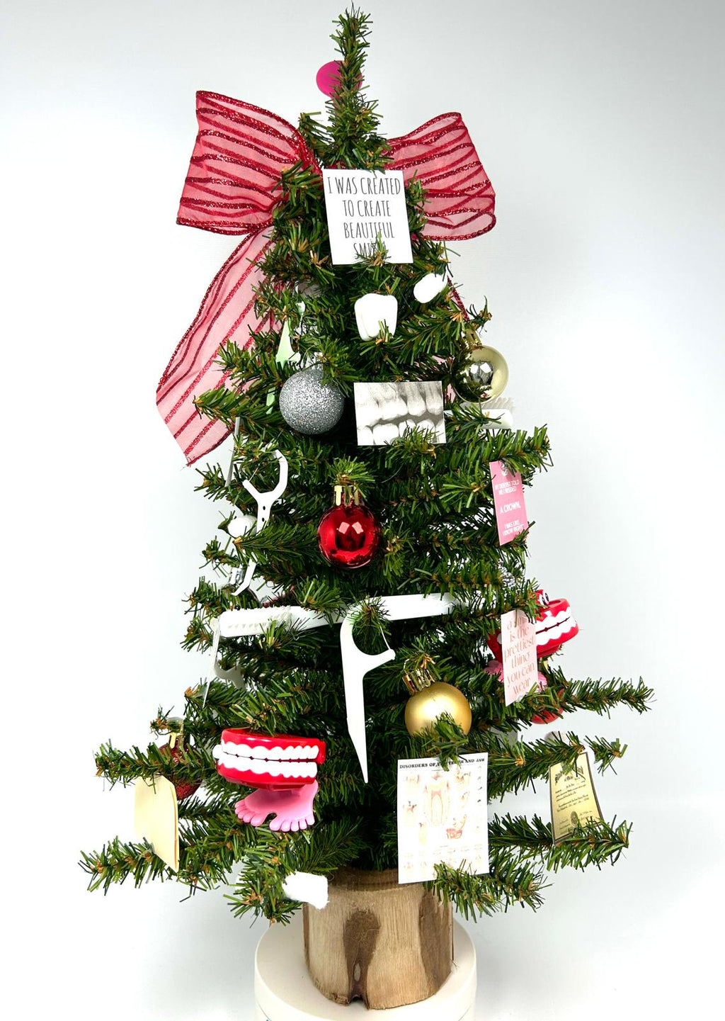 Dental / Dentist Themed 18" Christmas Tree