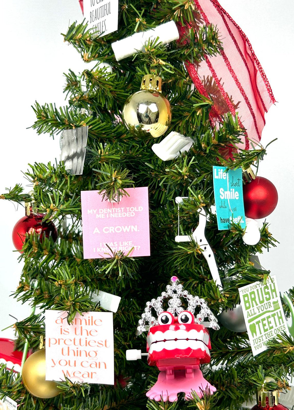 Dental / Dentist Themed 18" Christmas Tree