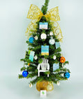 Beach / Beach House Themed 18" Christmas Tree