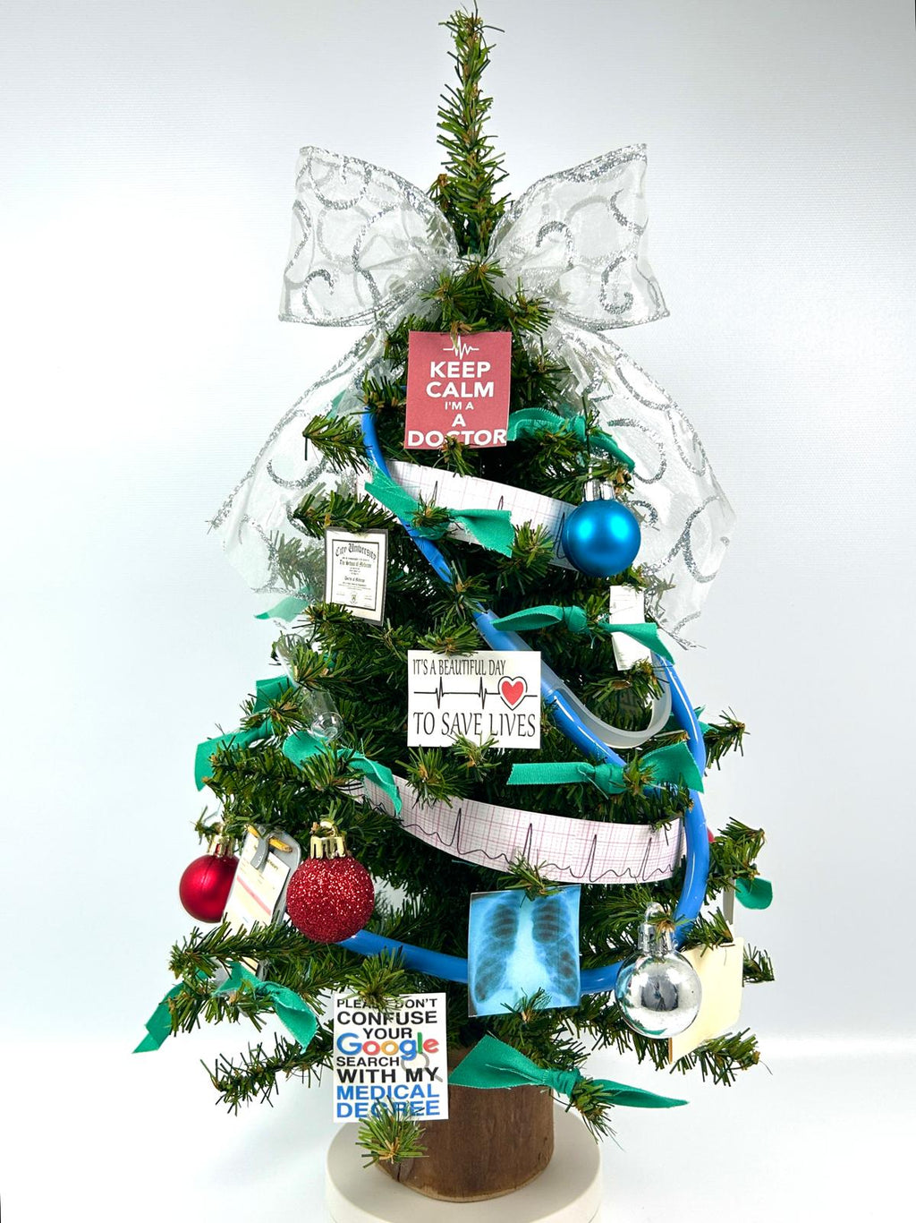 Doctor / Primary Care Physician 18" Themed Christmas Tree