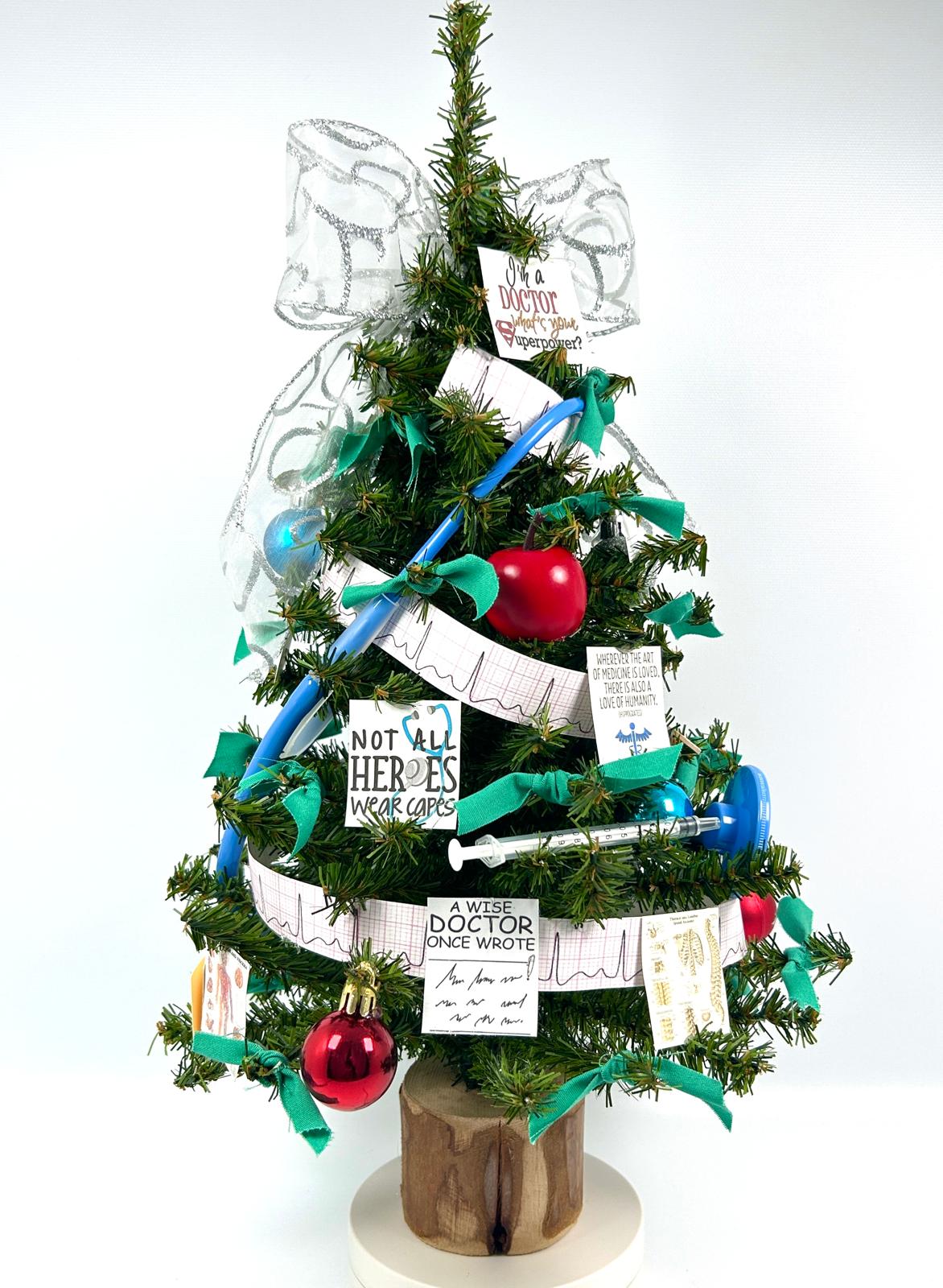 Doctor / Primary Care Physician 18" Themed Christmas Tree
