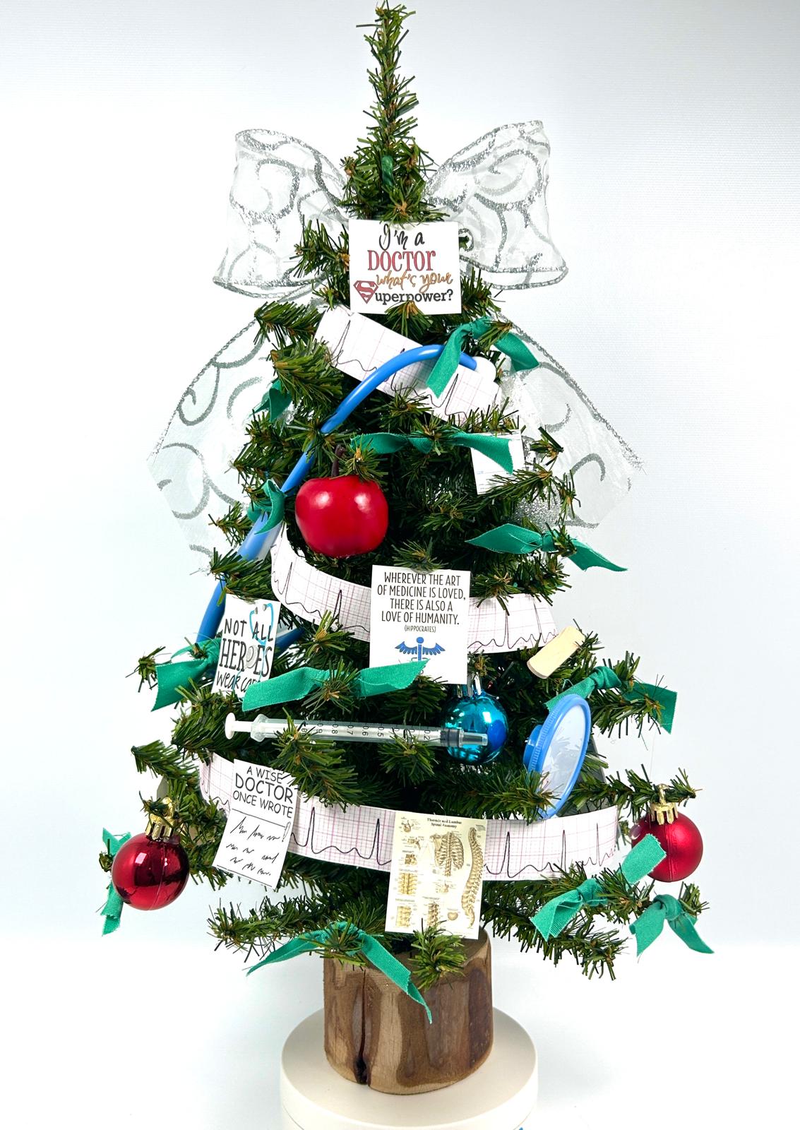 Doctor / Primary Care Physician 18" Themed Christmas Tree