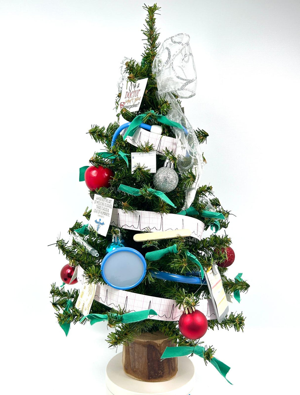 Doctor / Primary Care Physician 18" Themed Christmas Tree
