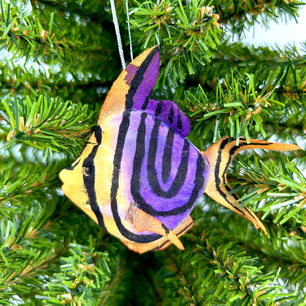 Colorful Fish Ornaments (Set of 6 Varied)