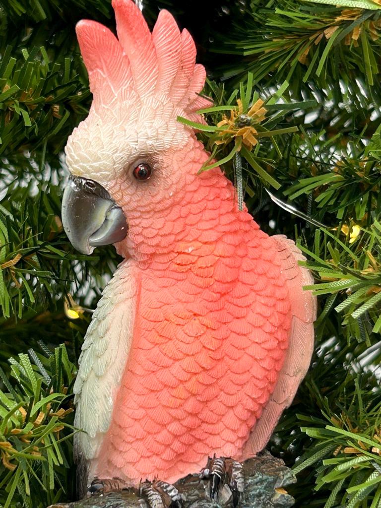 Pink Cockatoo Ornament