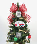 Camping / RV / Travel / Happy Camper Themed 18" Christmas Tree