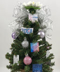 Yoga Themed 18" Christmas Tree
