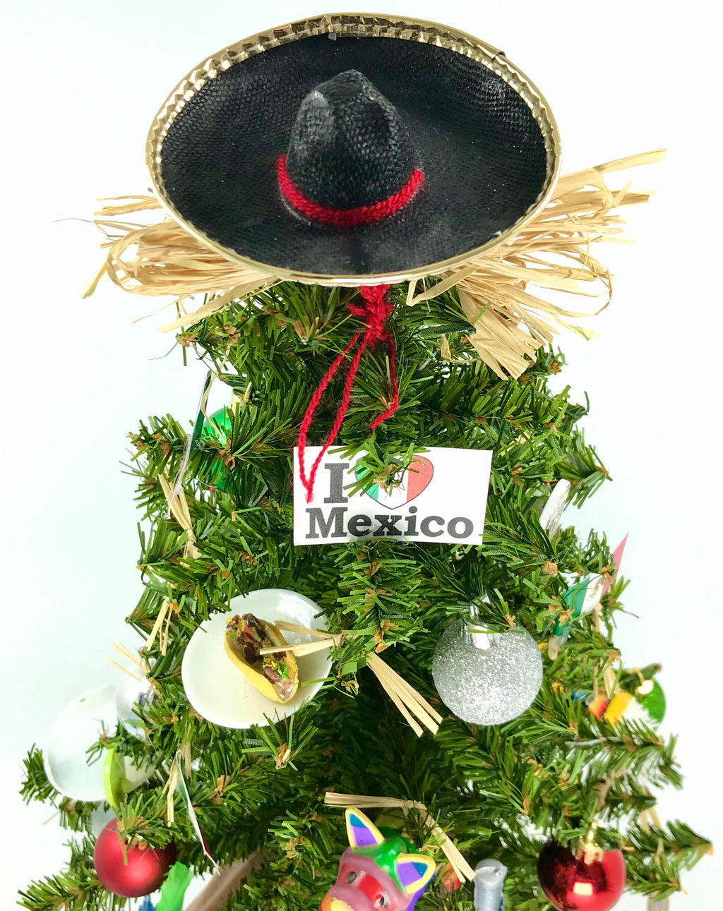 Mexico / Mexican Themed 18" Christmas Tree
