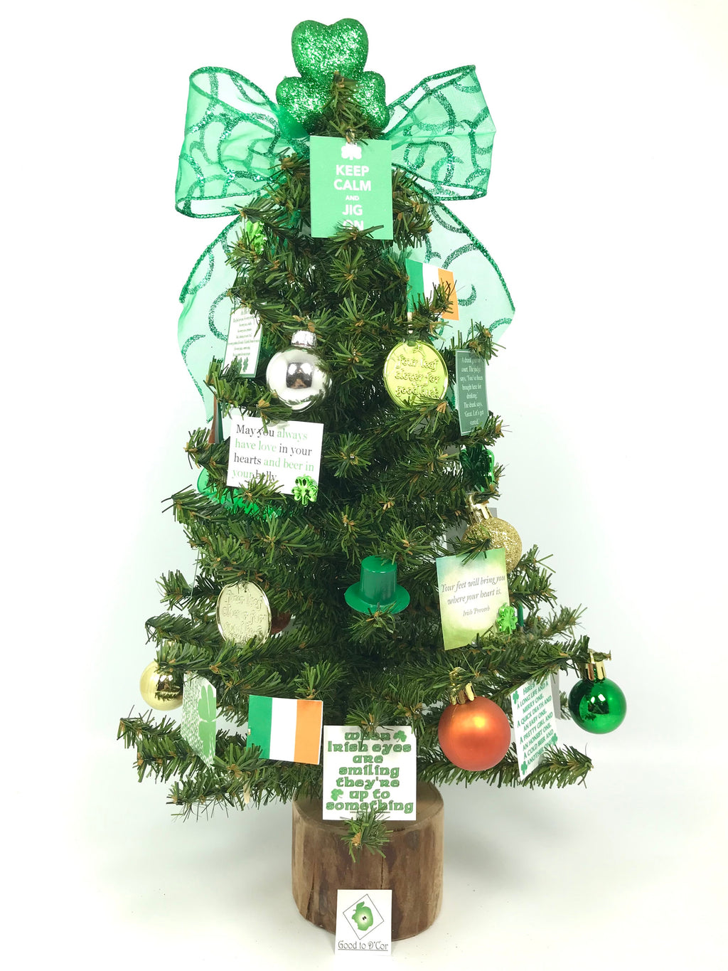 Ireland / Irish Themed 18" Christmas Tree