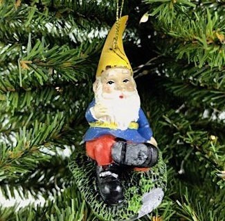 Garden Gnome Ornaments (3 styles available)