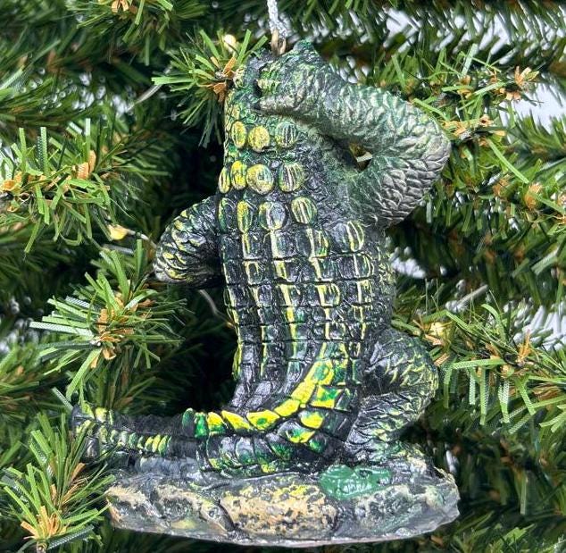 Fun Gator Ornaments (2 variations)