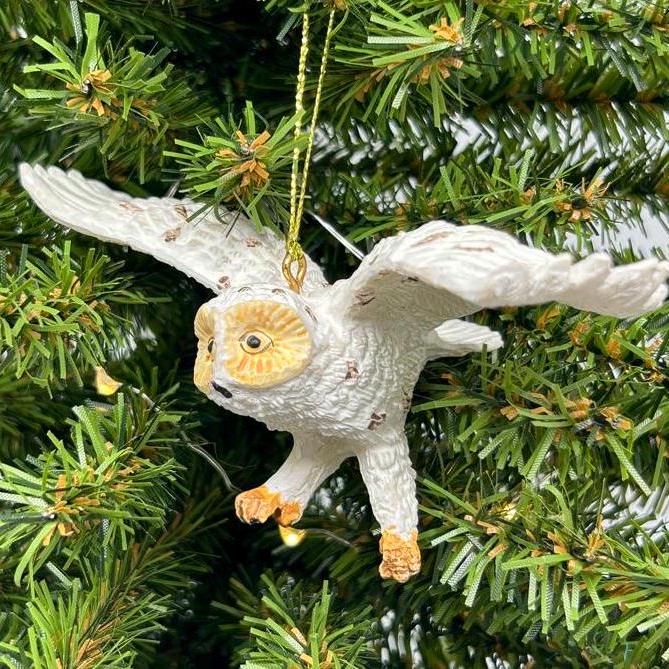 Great White Owl Snowy Owl Ornament