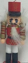 Miniature Wooden Nutcracker Ornaments