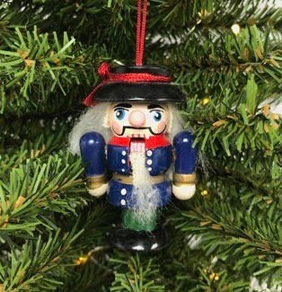 Wooden Nutcracker Ornament