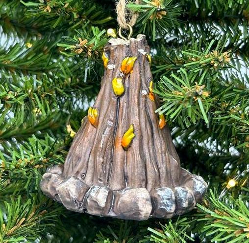 Campfire with Stones and Flames Ornament