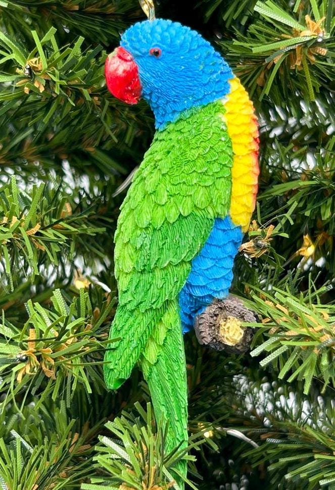Colorful Parrot Ornament