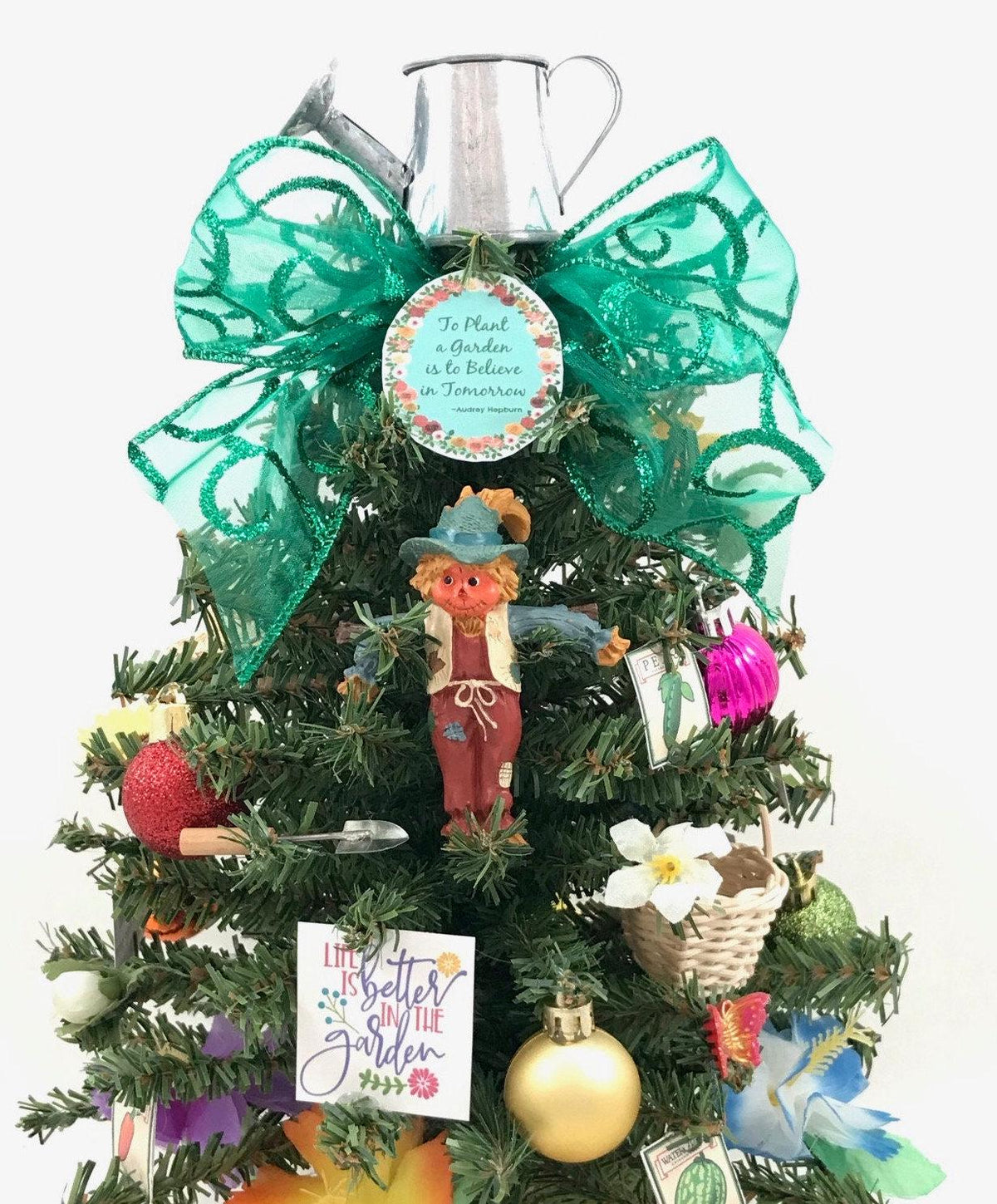 Gardening / Gardener Themed 18" Christmas Tree