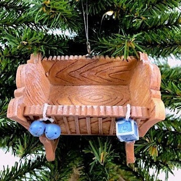 Baby Rocking Cradle Ornament