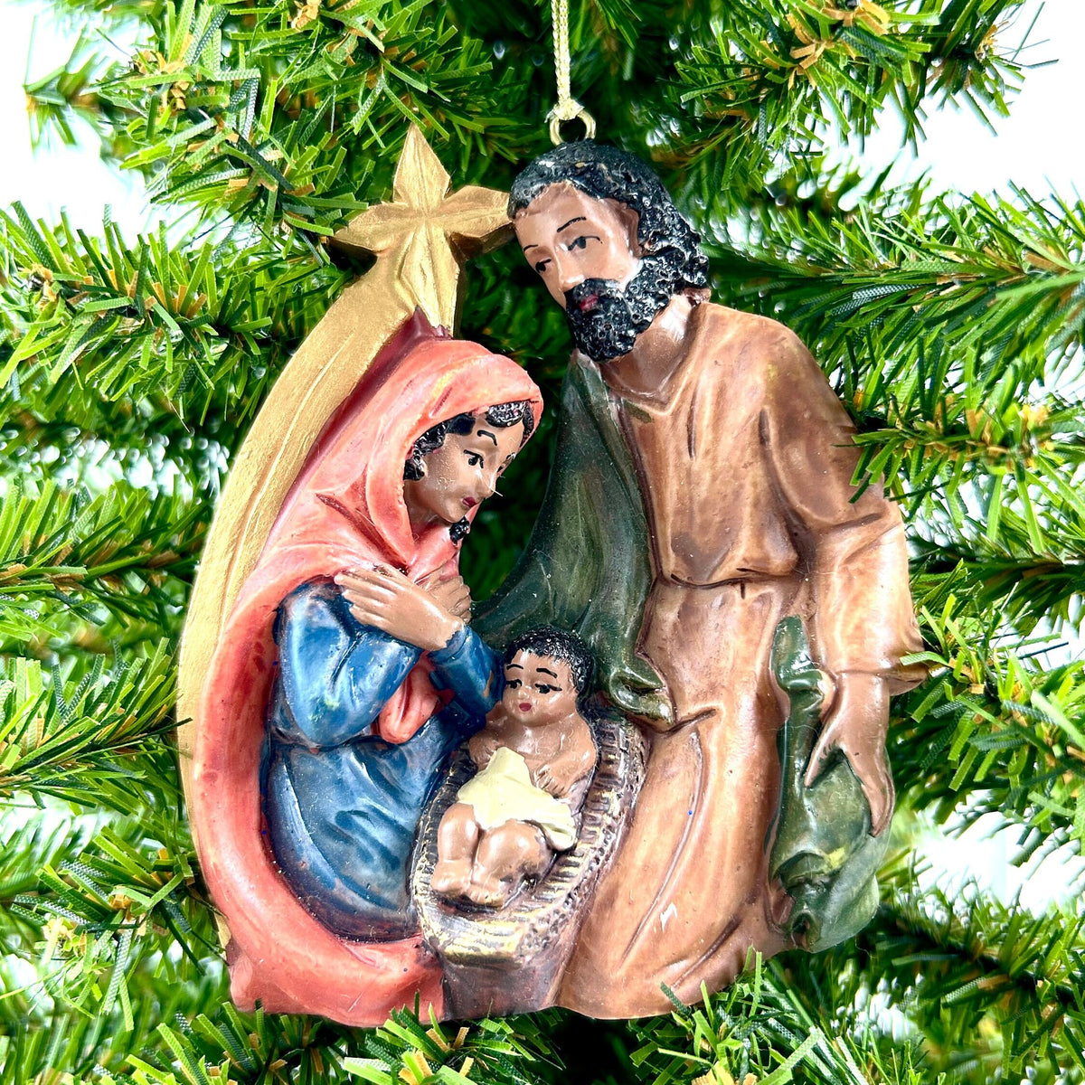 Holy Family Nativity Christmas Ornament