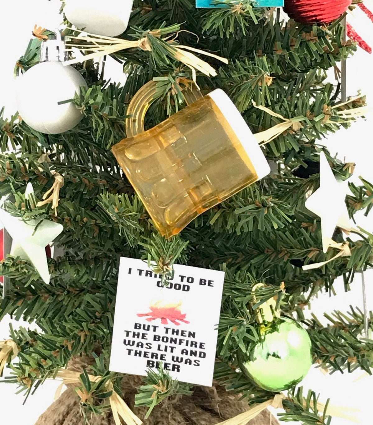 Camping / RV / Travel / Happy Camper Themed 18" Christmas Tree