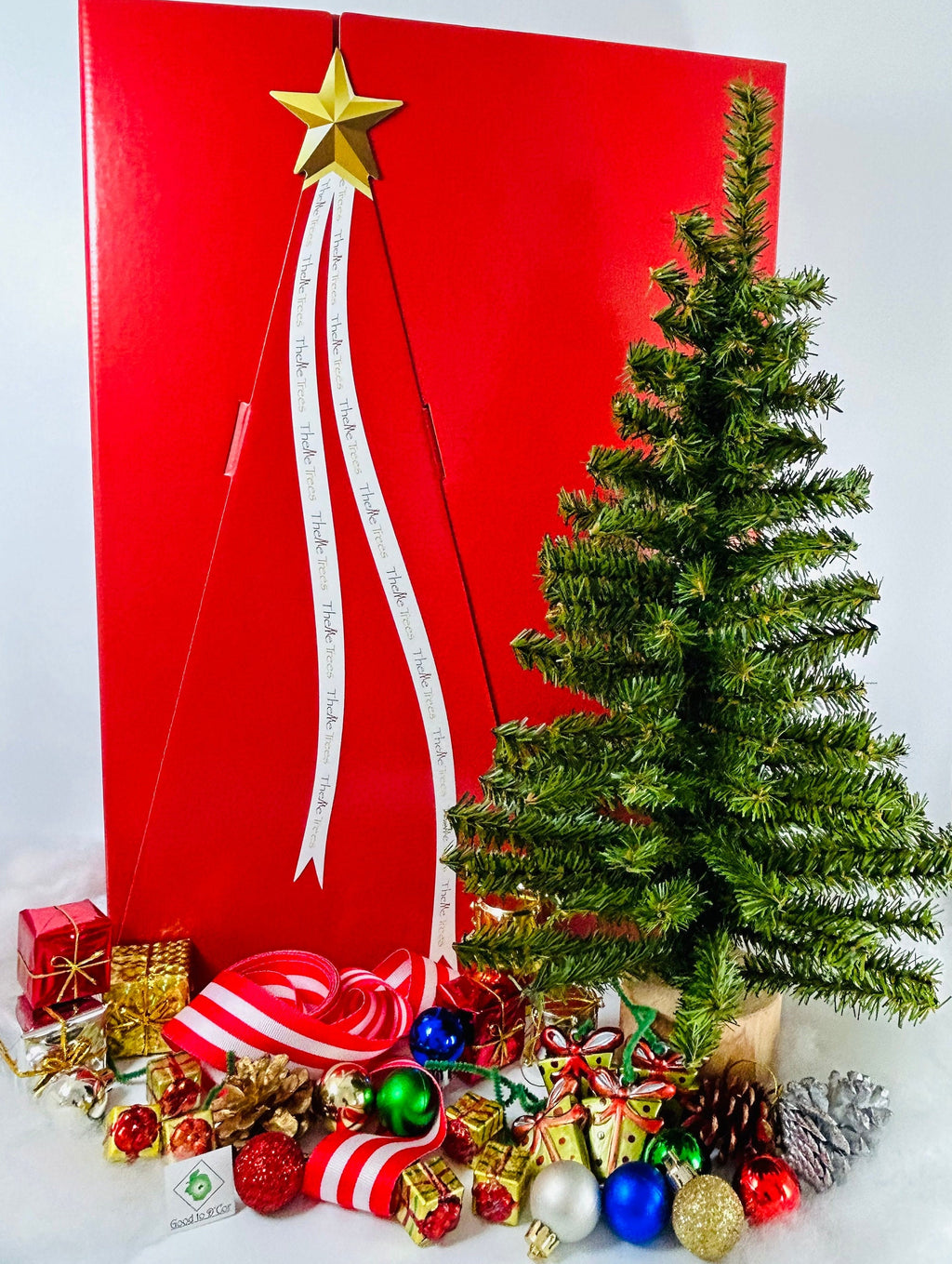DIY TheMe Trees Christmas Tree Gift Kit / Decorate Your Own TheMe Trees Christmas Tree Gift Kit