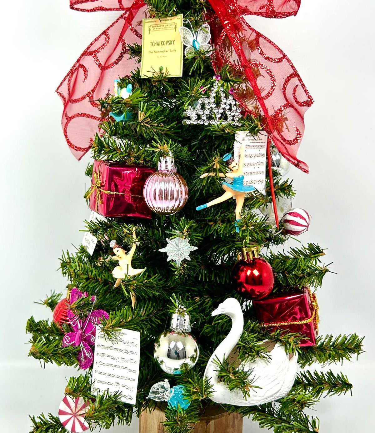 Nutcracker Ballet Themed 18" Christmas Tree