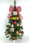 School Bus Driver Themed 18" Christmas Tree