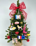 France / French Themed 18" Christmas Tree