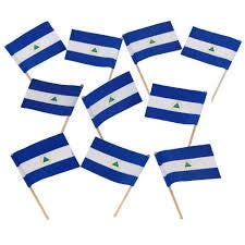 Nicaragua Flag Toothpick