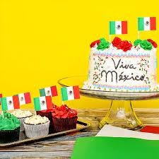Mexican Flag Toothpicks