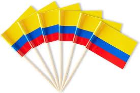 Columbia Flag Toothpicks
