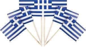 Greece Flag Toothpicks