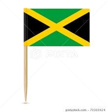 Jamaican Flag Toothpick