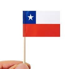 Chile Flag Toothpicks